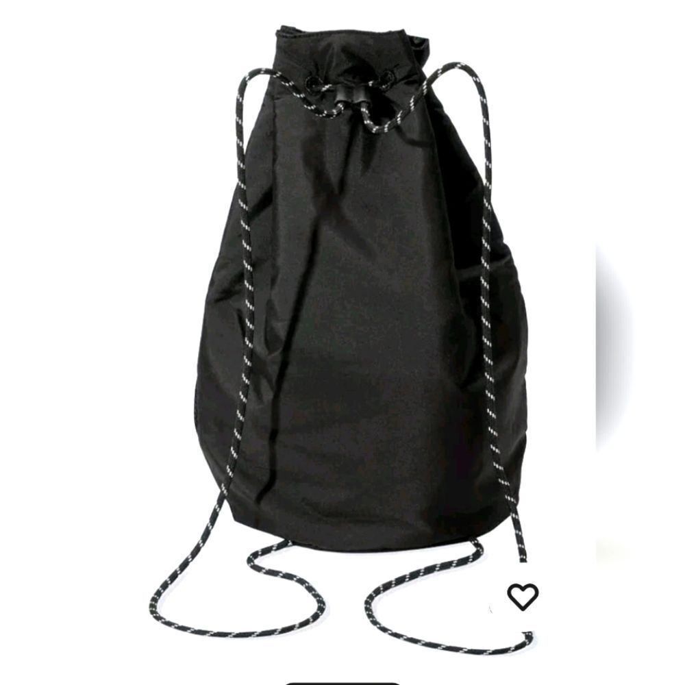 PINK Victoria's Secret Black Backpack Sleek Minimalist Design - Picture 2 of 6